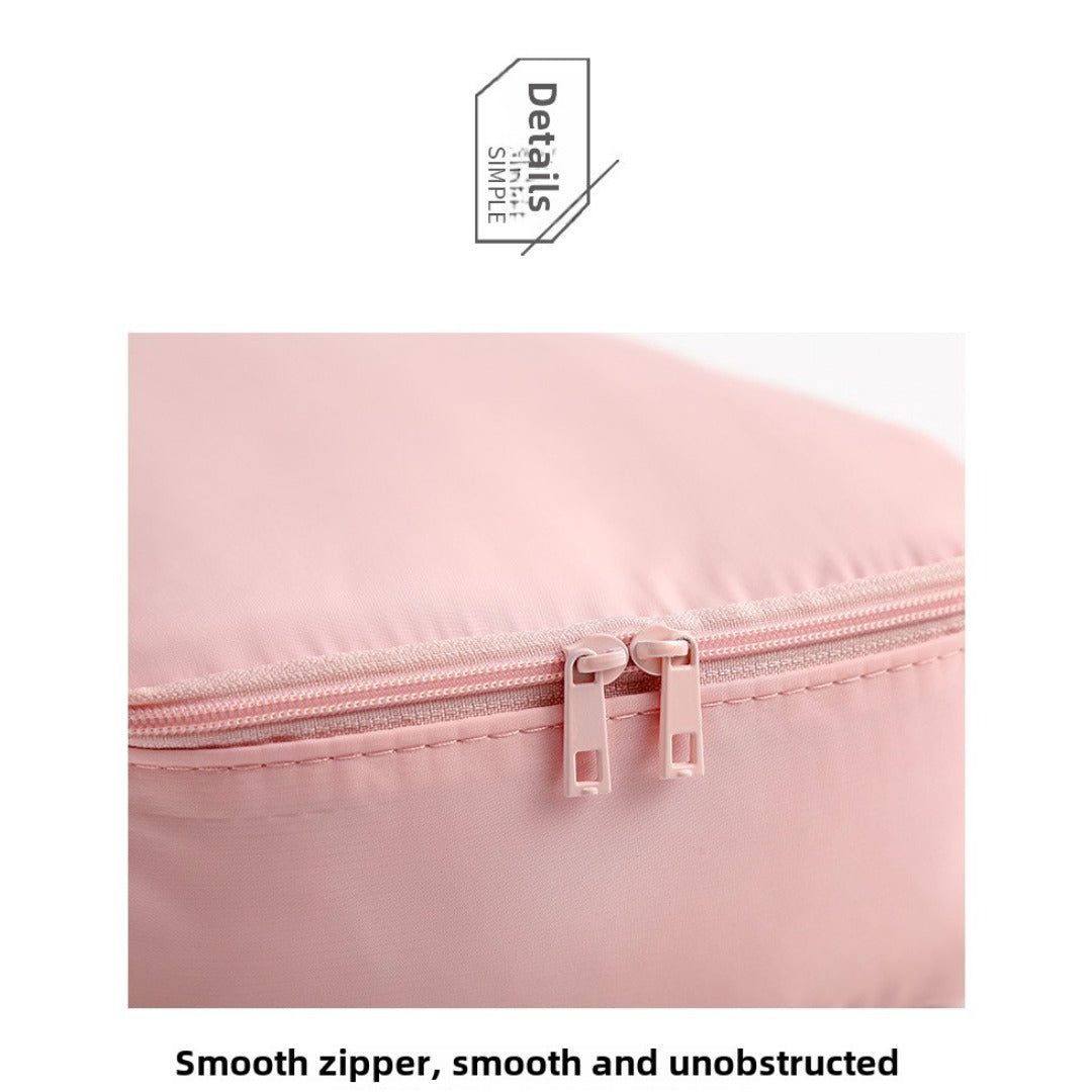 Portable Cosmetic Storage Bag – Large Waterproof Toiletry Bag with Compartments