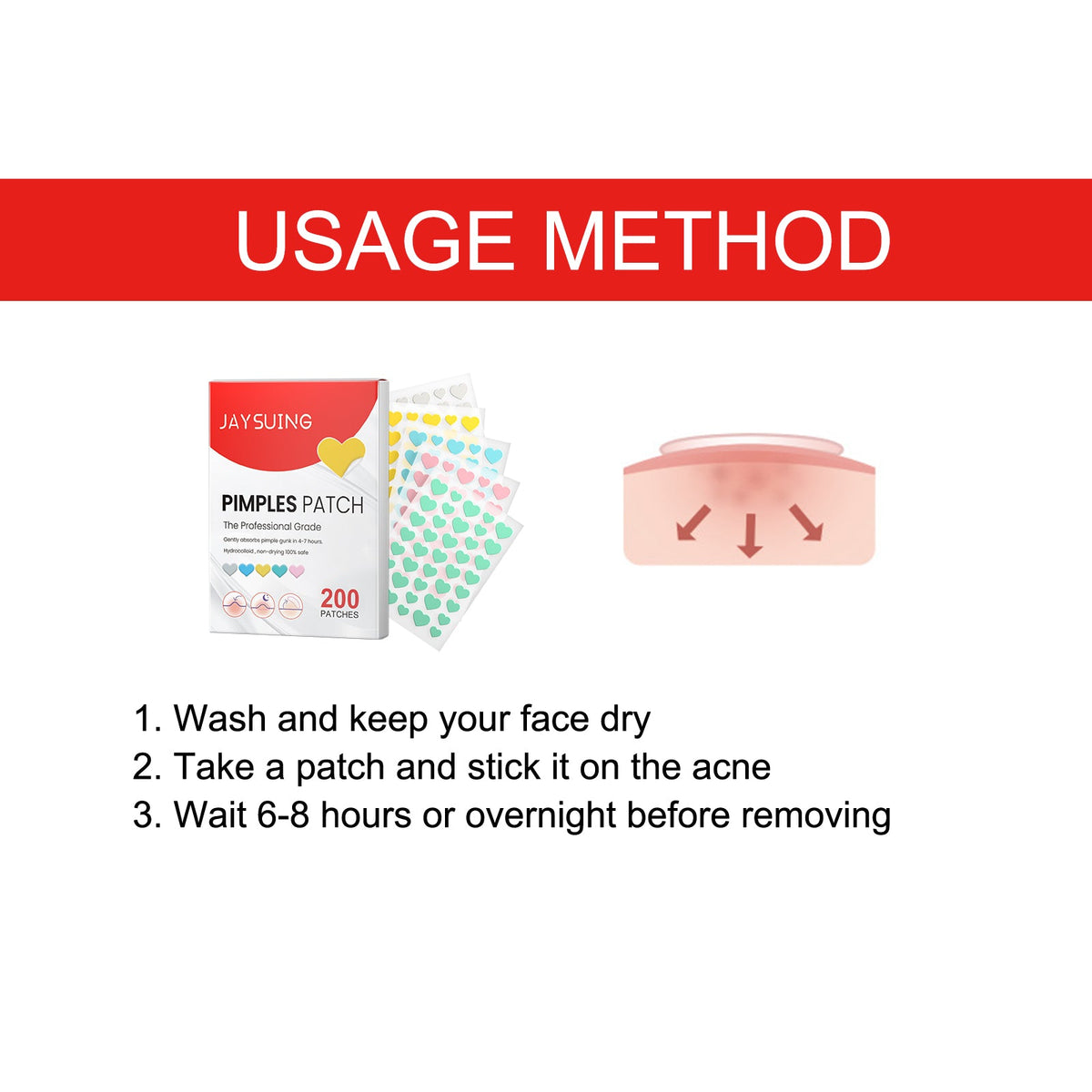 Acne Spot Patches – Lightening & Blemish Covering
