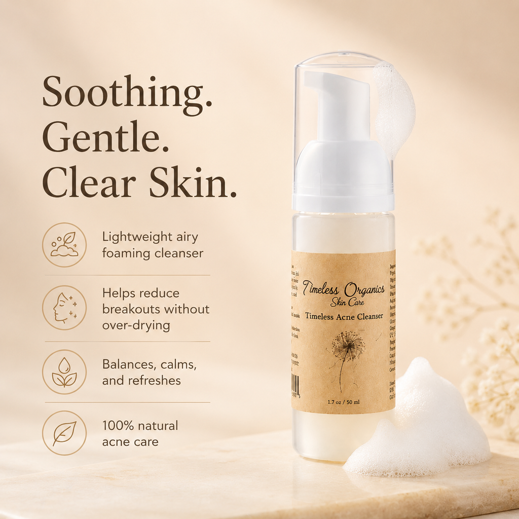 Foaming Acne Cleanser – Deep Pore Purifying Face Wash
