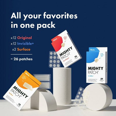 Hero Cosmetics Mighty Patch – Acne Pimple Patches 26ct