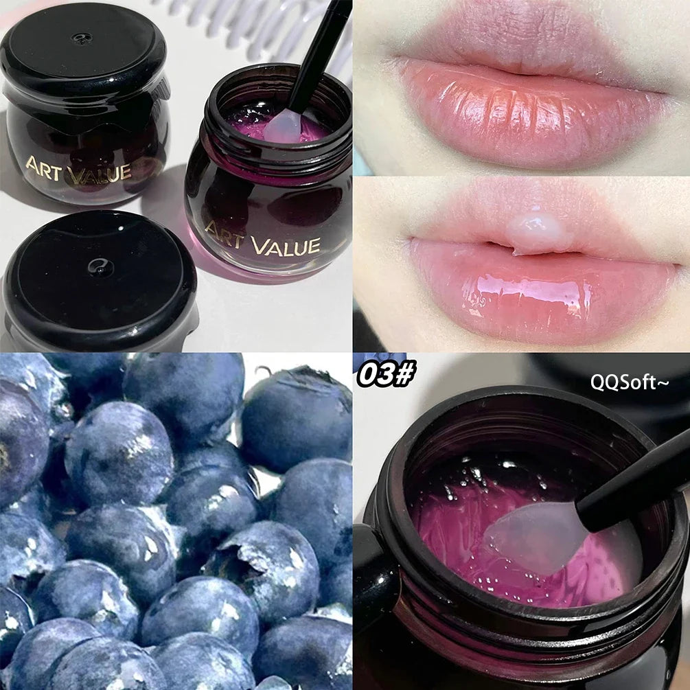 Lip Care Mask Sleeping Day And Night Moisturizing Fade Lip Lines Nourishing Lip Balm Hydrating Repair Anti-Chapped Lips Cosmetic