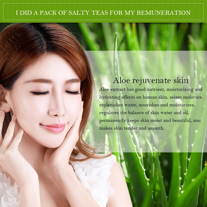 Korean Natural Plant Sheet Mask – Aloe & Fruit Anti-Aging 10pcs