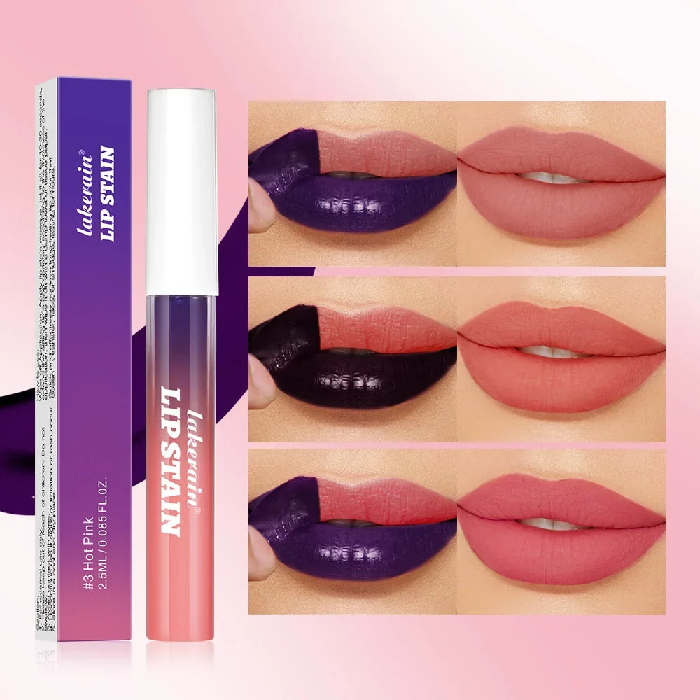 Peel-Off Lip Liner Pencil – Matte Waterproof Long-Wear Lip Stain