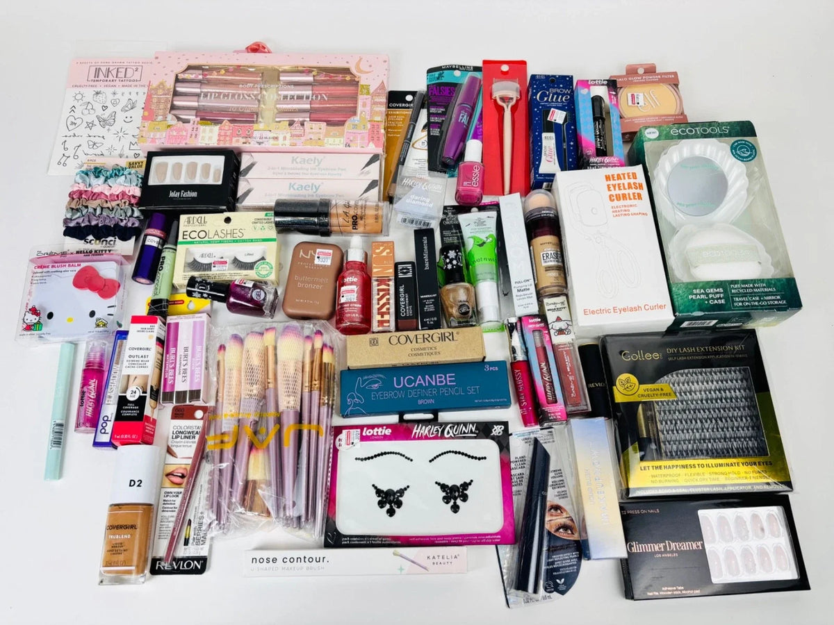 Mystery Beauty Box | 25 Full-Size Brand Name Cosmetics
